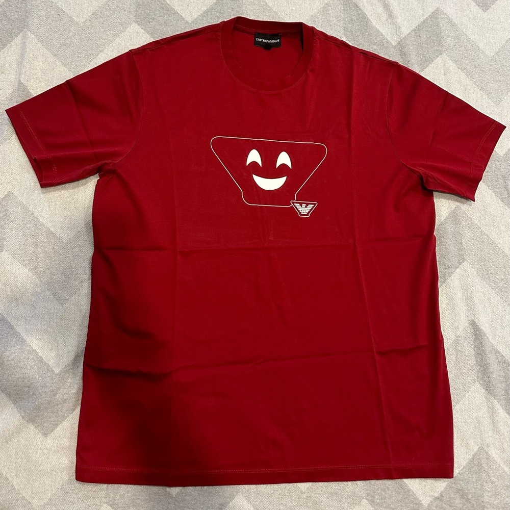 Emporio Armani Limited edition Emoji t shirt.